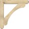 Ekena Millwork Legacy Craftsman Rough Sawn Bracket w/ Offset Brace, Douglas Fir, 6"W x 32"D x 32"H BKT0604X32X32LEC04RDF - alternate 4